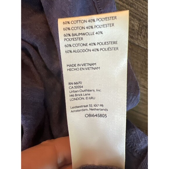 Free People Aria trapeze tunic top Blue Depth size XS NWT $68 Msrp - Picture 4 of 6